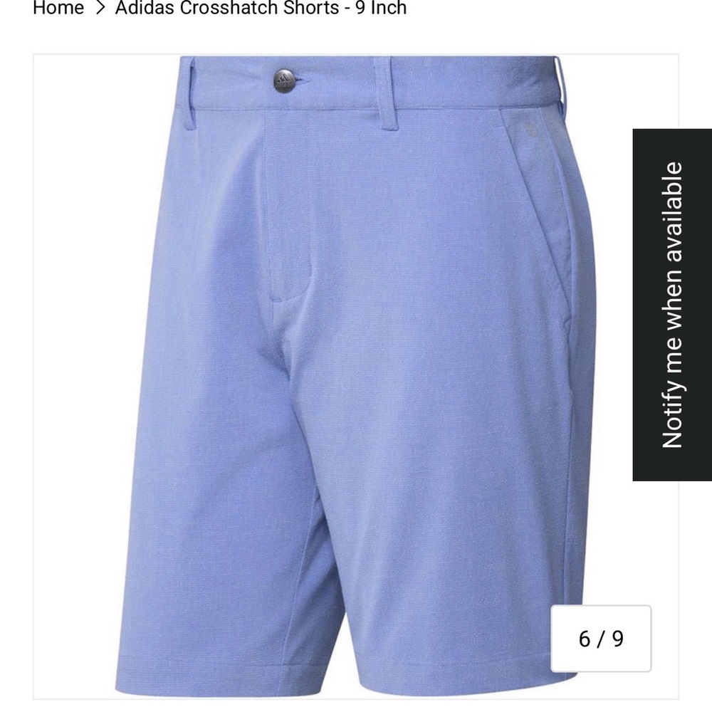 Adidas Men's Blue Shorts